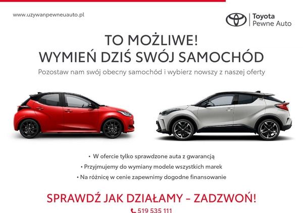 Toyota Yaris cena 62800 przebieg: 71691, rok produkcji 2020 z Jastrowie małe 211